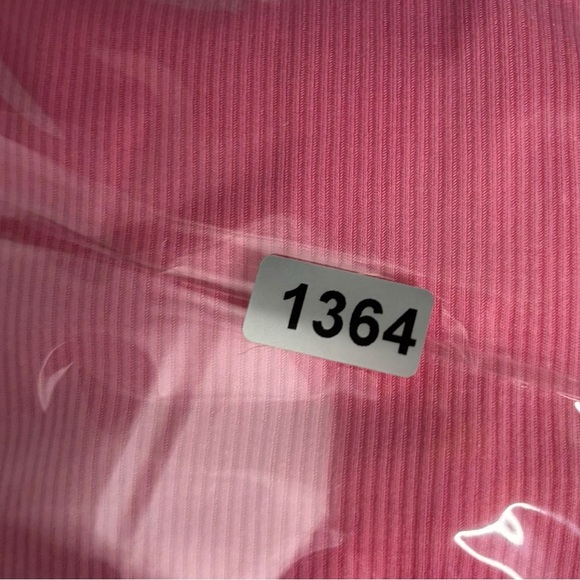 Athleta Signature Rib Tee Dress Bubblegum Raphanus Pink Barbie Size Small - Picture 13 of 13